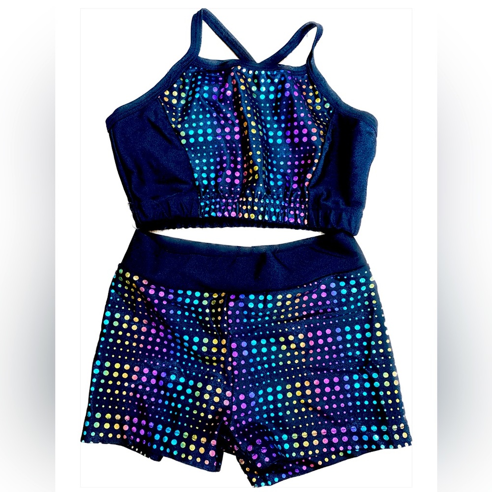 Reflections Dancewear 2 Piece Set Top and Shorts